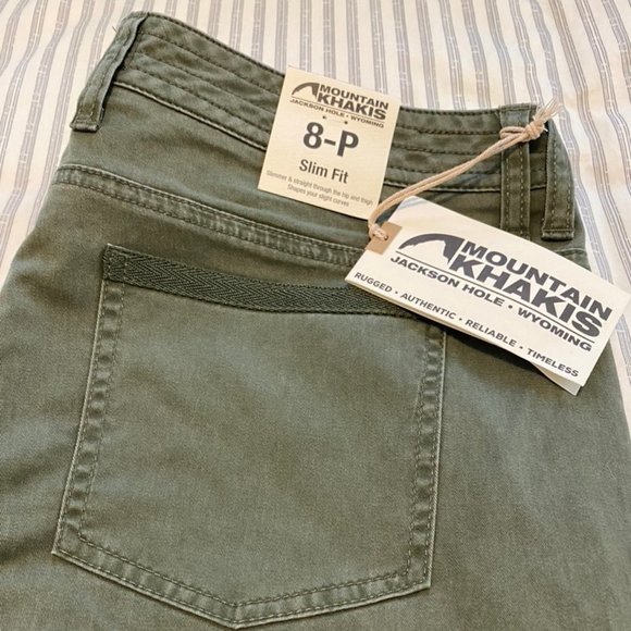 Mountain Khakis Kelp Calamity Slim-Fit Cargo Pant - 8 P - Picture 2 of 9